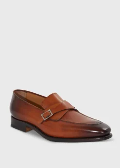 Paul Stuart Monk Straps|Loafers^Gideon Single Monk Loafer Tan