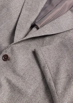 Paul Stuart Blazers & Jackets|Suits & Tuxedos^Glen Plaid Wool Suit Brown