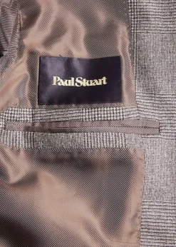 Paul Stuart Blazers & Jackets|Suits & Tuxedos^Glen Plaid Wool Suit Brown