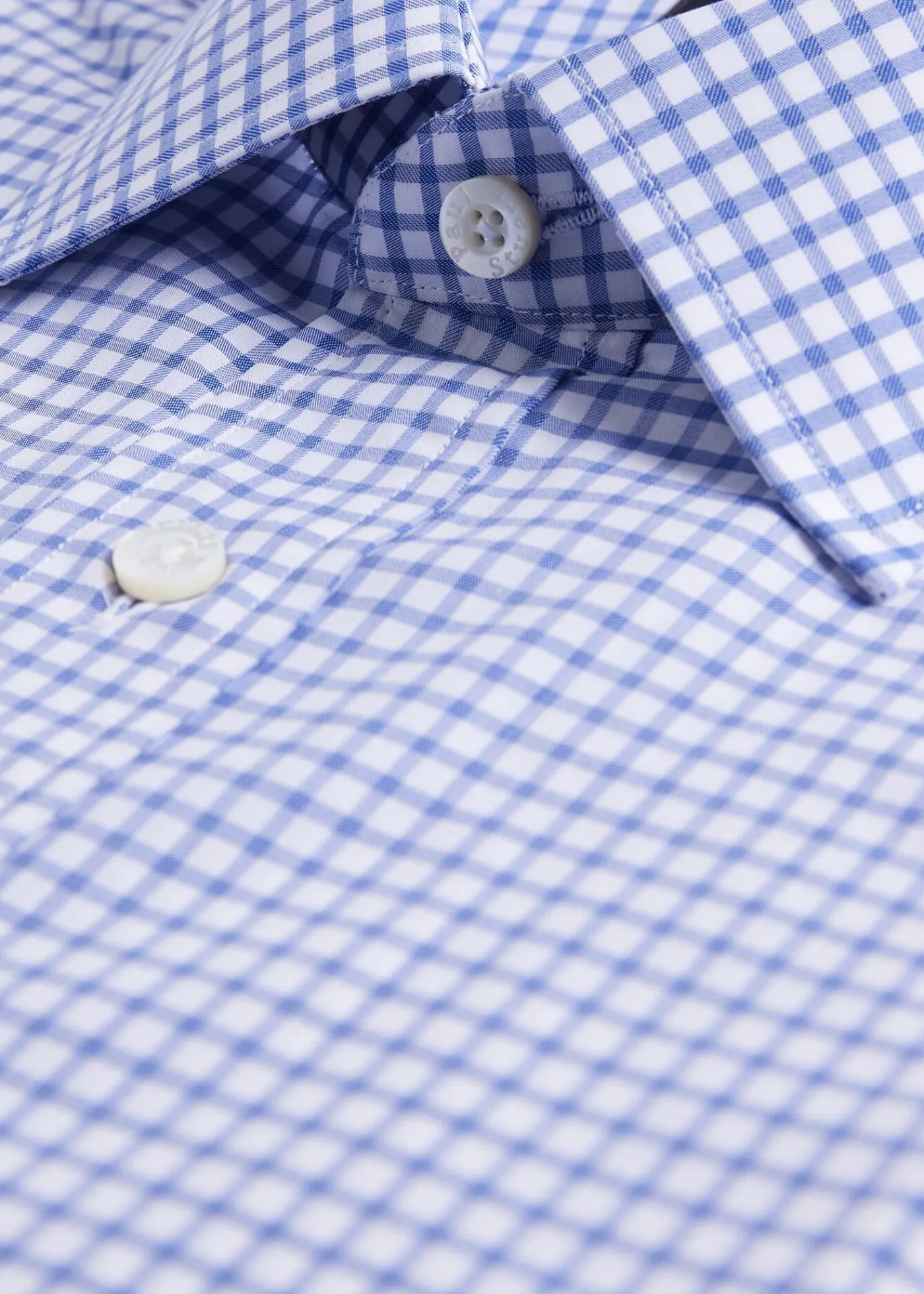 Paul Stuart Dress Shirts^Graph Check Slim Fit Dress Shirt Navy