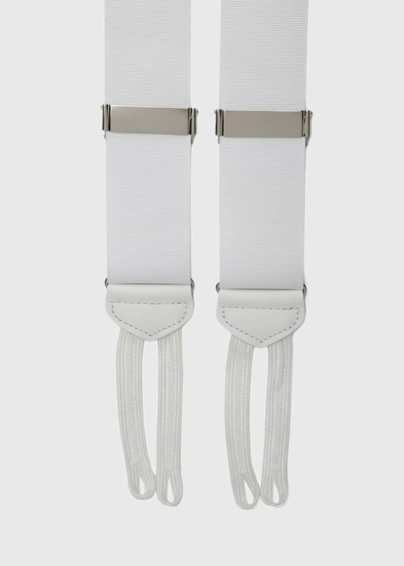 Paul Stuart Suspenders|Formal Shop^Grosgrain Formal Brace White