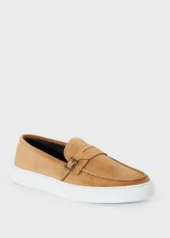 Paul Stuart Sneakers^Guanto III Suede Sneaker Cognac