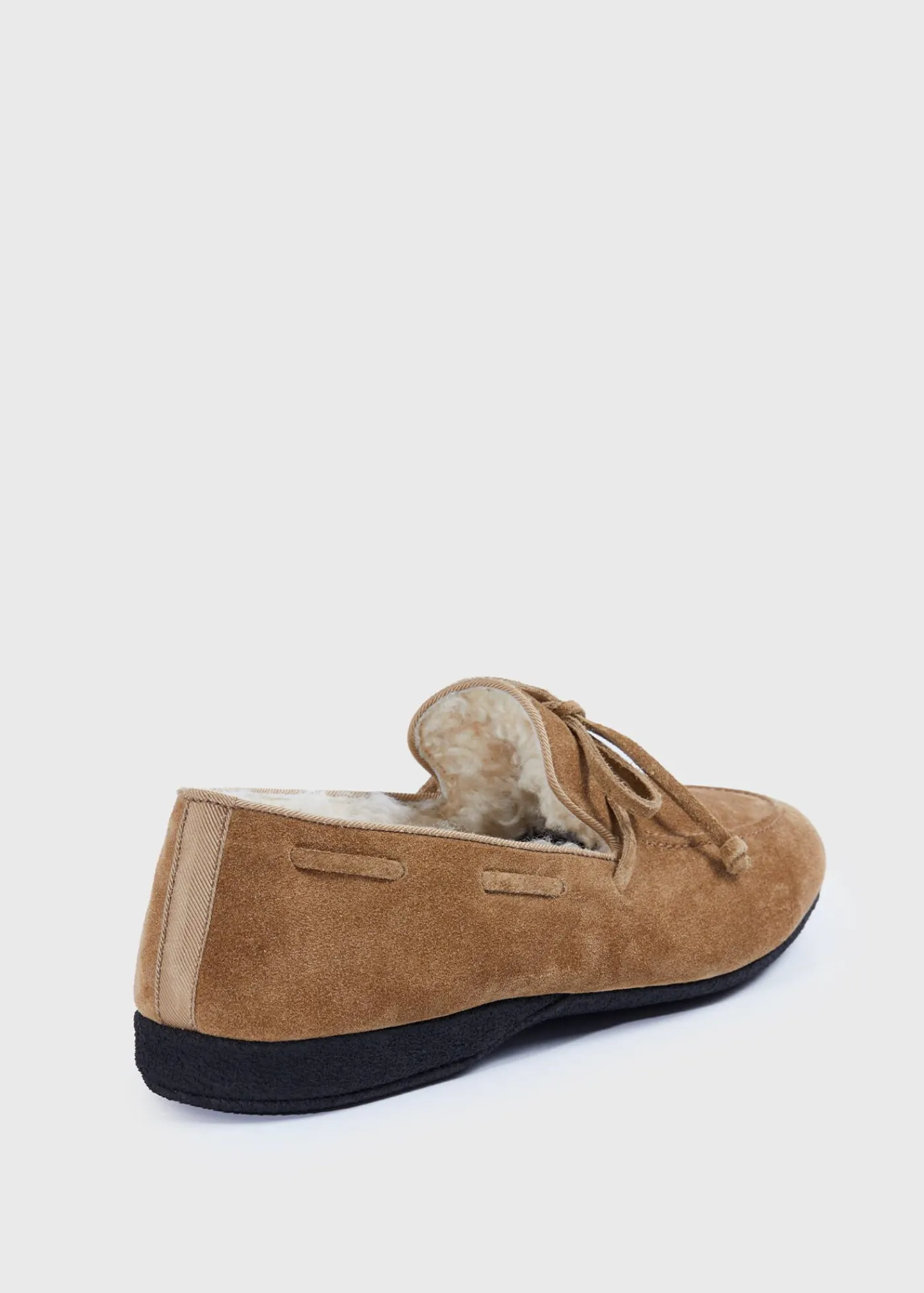 Paul Stuart Slips-Ons|Loafers^Haile Shearling Slip-On Cognac