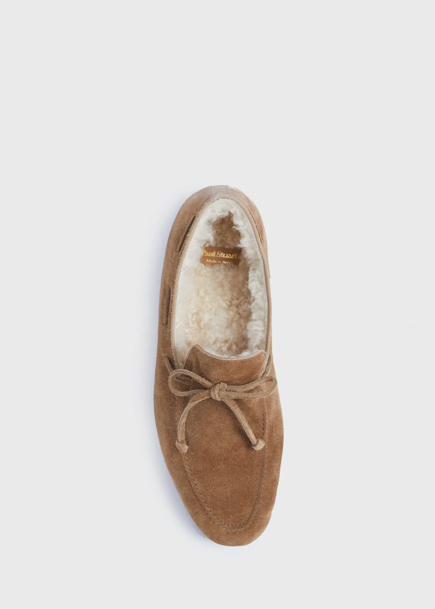 Paul Stuart Slips-Ons|Loafers^Haile Shearling Slip-On Cognac