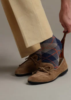 Paul Stuart Slips-Ons|Loafers^Haile Shearling Slip-On Cognac