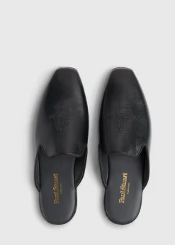 Paul Stuart Slips-Ons|Evening^Hamilton II Leather Slip-On Black