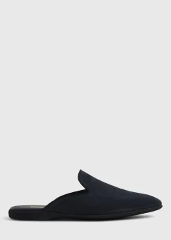 Paul Stuart Slips-Ons|Evening^Hamilton Suede Slip-On Black