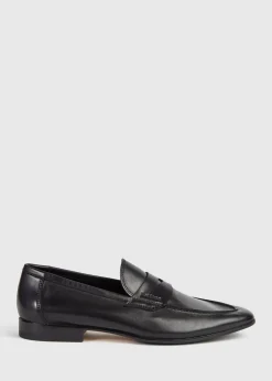 Paul Stuart Loafers^Harlan Leather Penny Loafer Black Calf