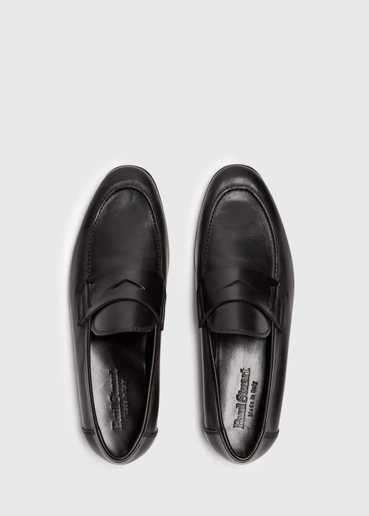Paul Stuart Loafers^Harlan Leather Penny Loafer Black Calf