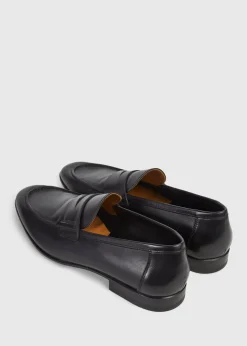 Paul Stuart Loafers^Harlan Leather Penny Loafer Black Calf