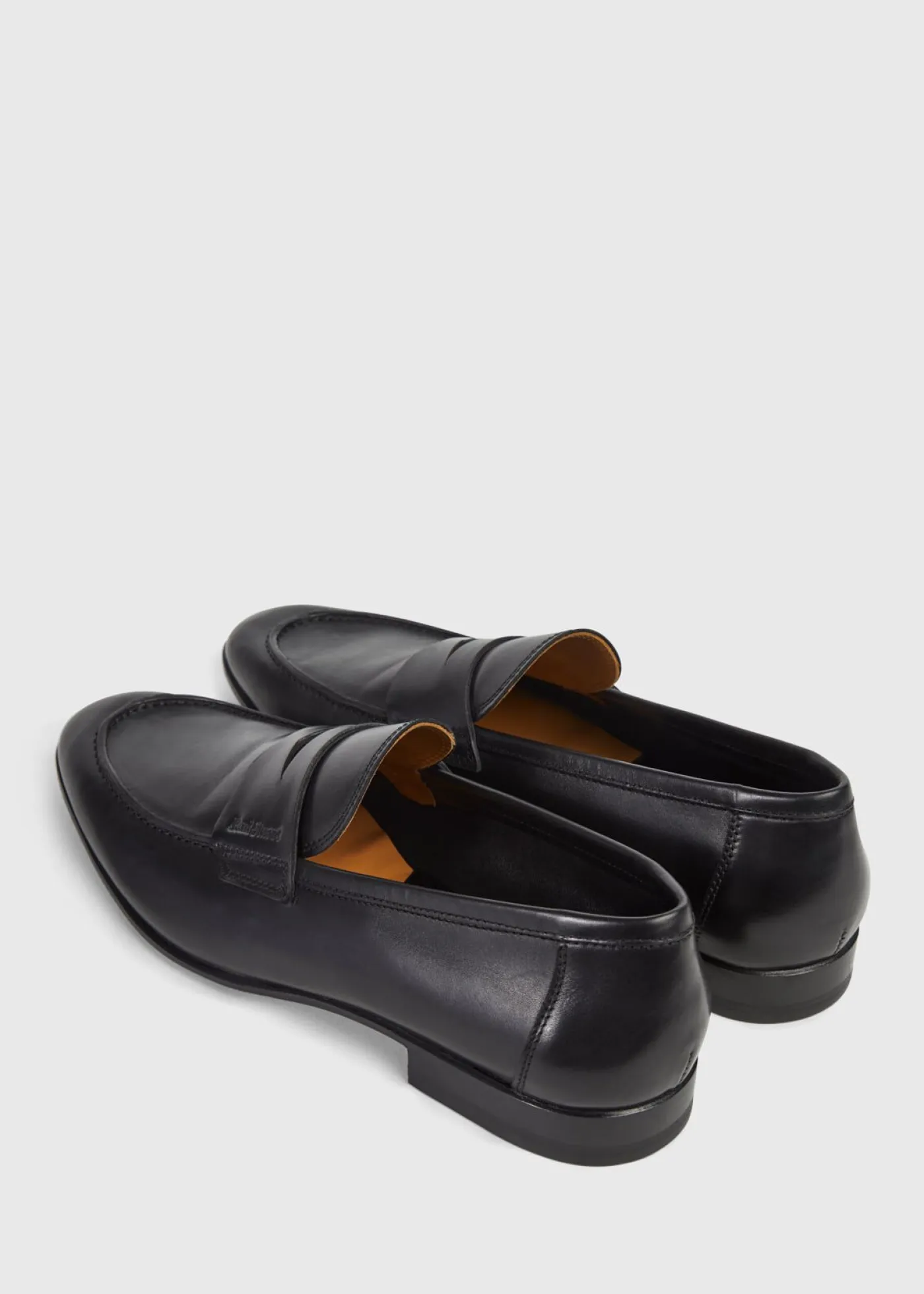 Paul Stuart Loafers^Harlan Leather Penny Loafer Black Calf