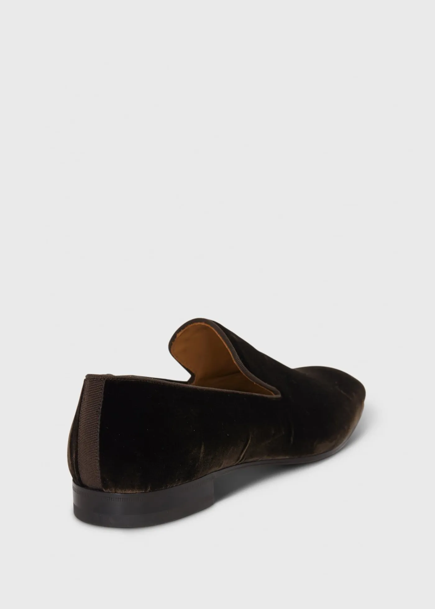 Paul Stuart Formal Shop|Slips-Ons^Harrier Velvet Formal Slip-On Brown
