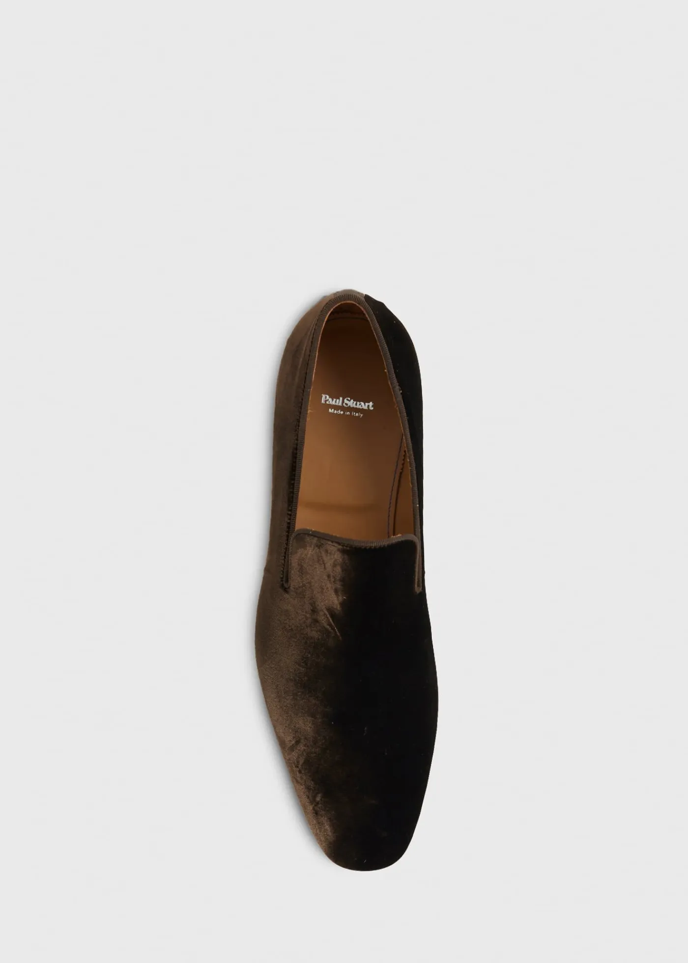 Paul Stuart Formal Shop|Slips-Ons^Harrier Velvet Formal Slip-On Brown