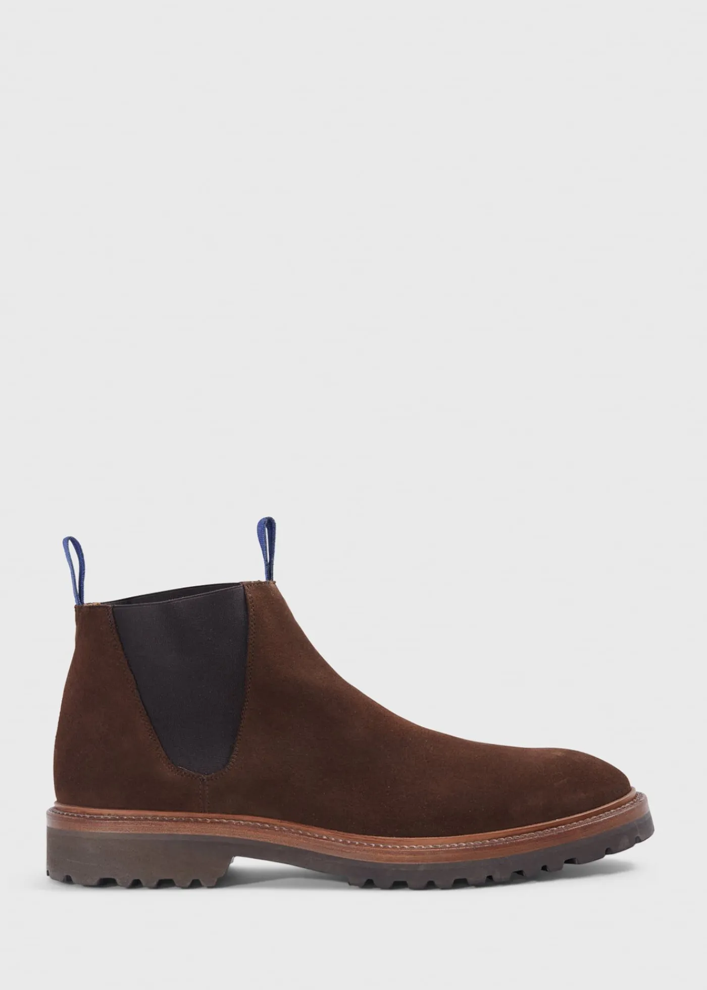 Paul Stuart Boots^Hastings Suede Low Chelsea Boot Brown