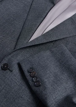 Paul Stuart Suits & Tuxedos|Blazers & Jackets^Heather Nailhead Wool Andrew Suit Charcoal