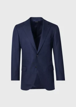 Paul Stuart Blazers & Jackets|Suits & Tuxedos^Heather Textured Wool Suit Navy