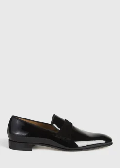 Paul Stuart Slips-Ons|Formal Shop^Heron Patent Leather Formal Slip-On Black Patent