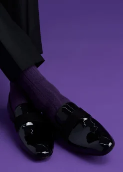 Paul Stuart Slips-Ons|Formal Shop^Heron Patent Leather Formal Slip-On Black Patent