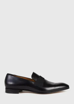 Paul Stuart Slips-Ons|Formal Shop^Heron Patent Leather Formal Slip-On Black Calf