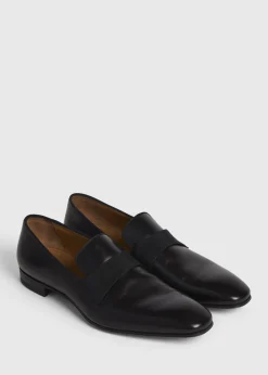 Paul Stuart Slips-Ons|Formal Shop^Heron Patent Leather Formal Slip-On Black Calf