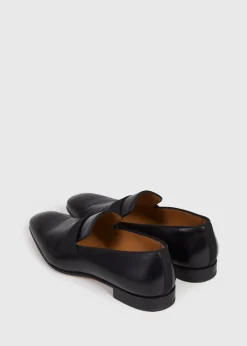 Paul Stuart Slips-Ons|Formal Shop^Heron Patent Leather Formal Slip-On Black Calf