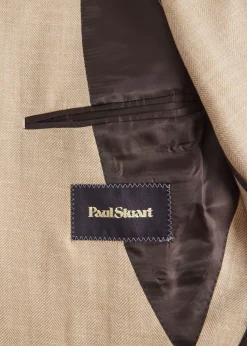 Paul Stuart Blazers & Jackets|Suits & Tuxedos^Herringbone PaulJacket Tan