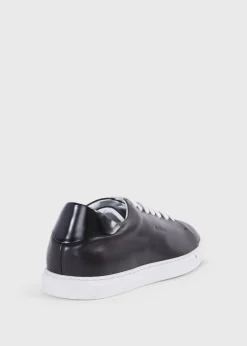 Paul Stuart Sneakers^Homer Leather Sneaker Black