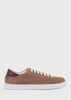 Paul Stuart Sneakers^Homer Suede Sneaker Tan