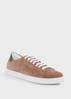 Paul Stuart Sneakers^Homer Suede Sneaker Tan