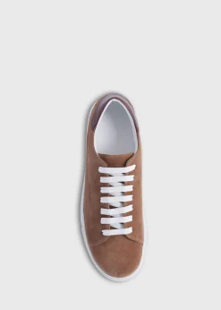 Paul Stuart Sneakers^Homer Suede Sneaker Tan