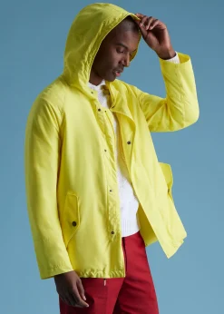 Paul Stuart Outerwear^Hooded Parka Yellow