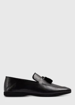 Paul Stuart Slips-Ons|Formal Shop^Hope Leather Slip-On Black