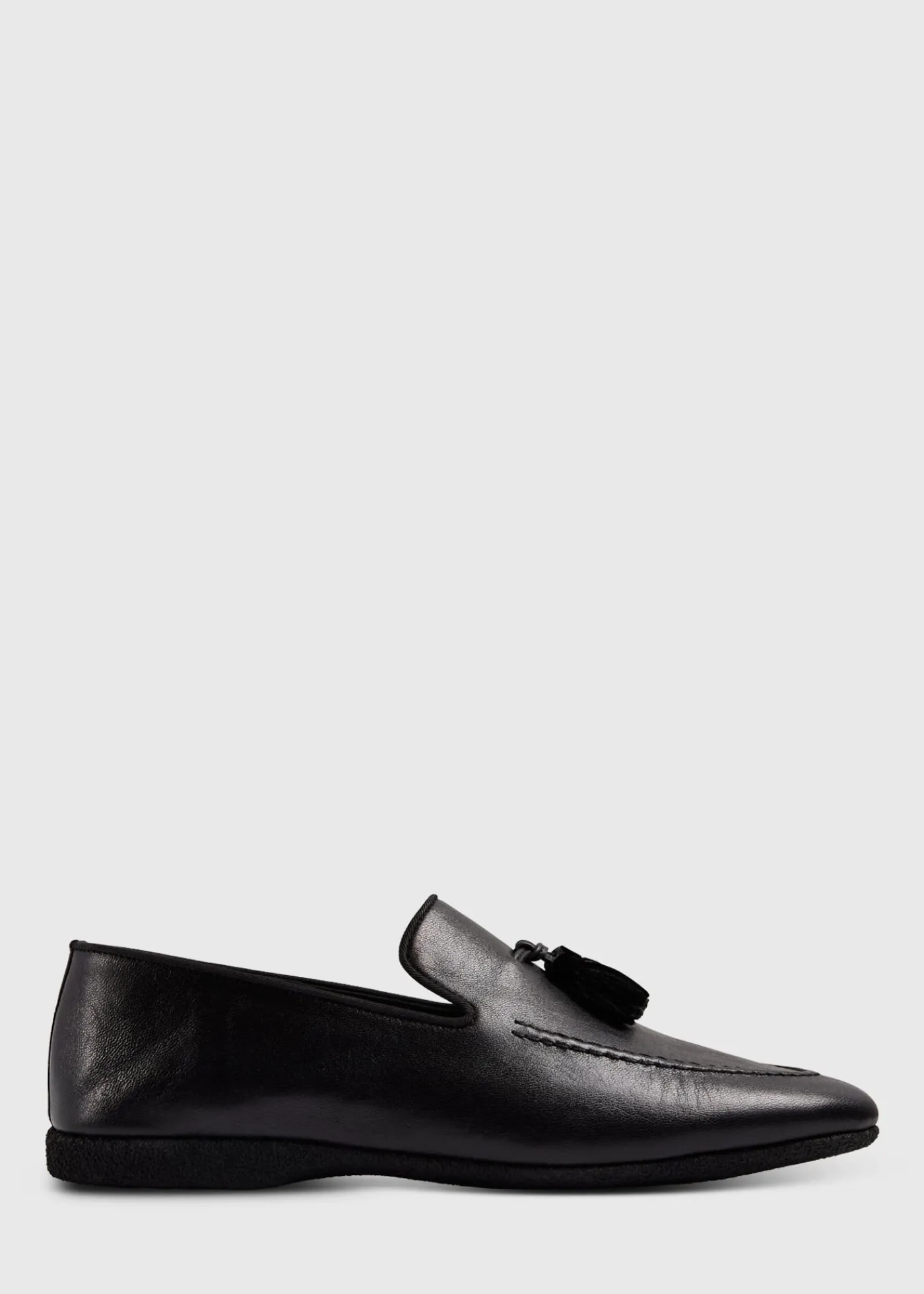 Paul Stuart Slips-Ons|Formal Shop^Hope Leather Slip-On Black
