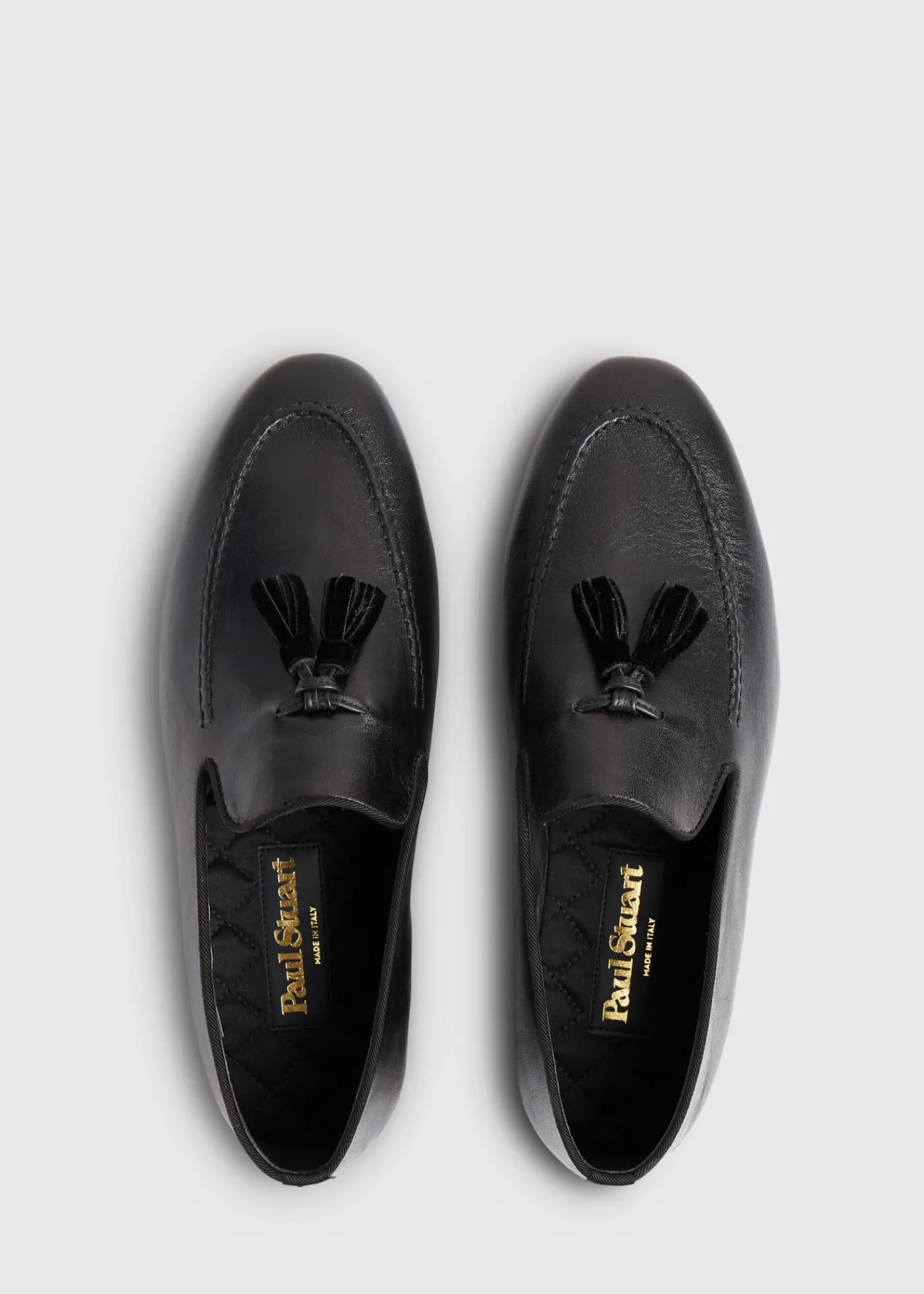 Paul Stuart Slips-Ons|Formal Shop^Hope Leather Slip-On Black