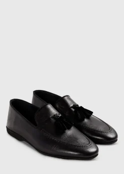 Paul Stuart Slips-Ons|Formal Shop^Hope Leather Slip-On Black