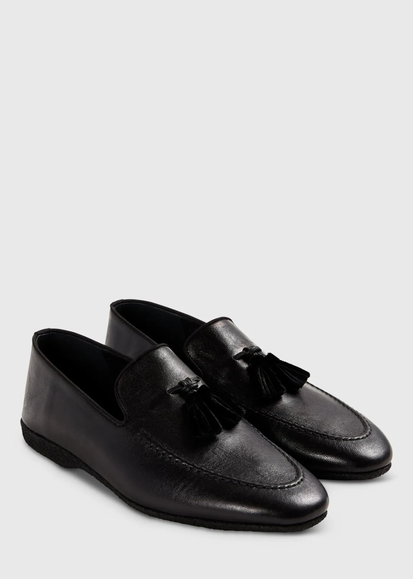 Paul Stuart Slips-Ons|Formal Shop^Hope Leather Slip-On Black