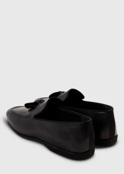 Paul Stuart Slips-Ons|Formal Shop^Hope Leather Slip-On Black