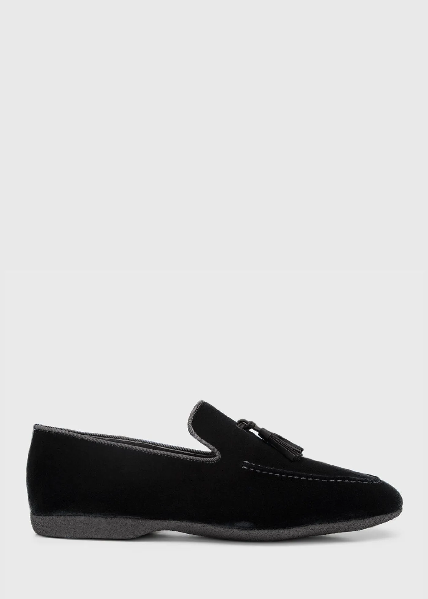 Paul Stuart Formal Shop|Slips-Ons^Hope Velvet Slip-On Black
