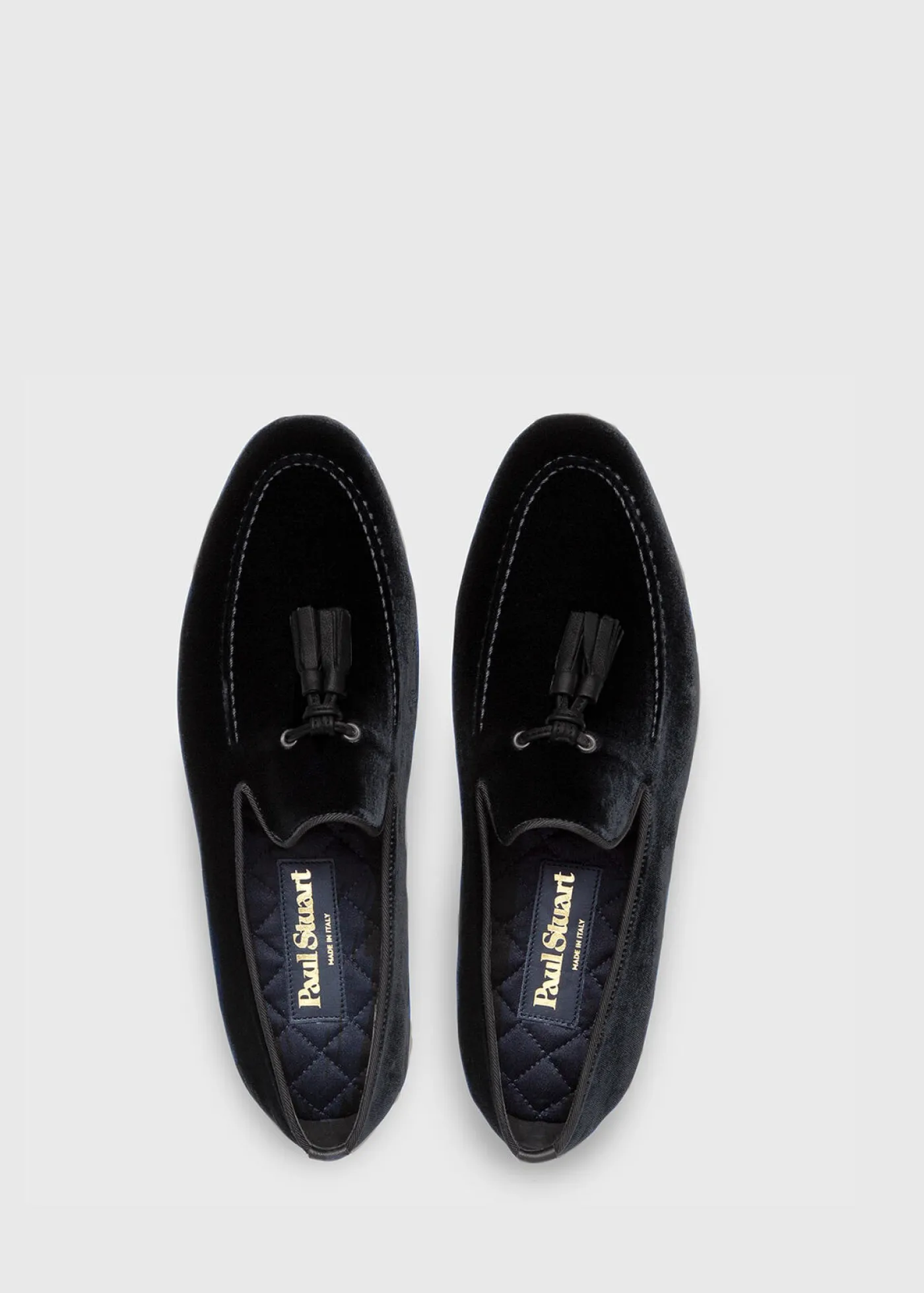 Paul Stuart Formal Shop|Slips-Ons^Hope Velvet Slip-On Black