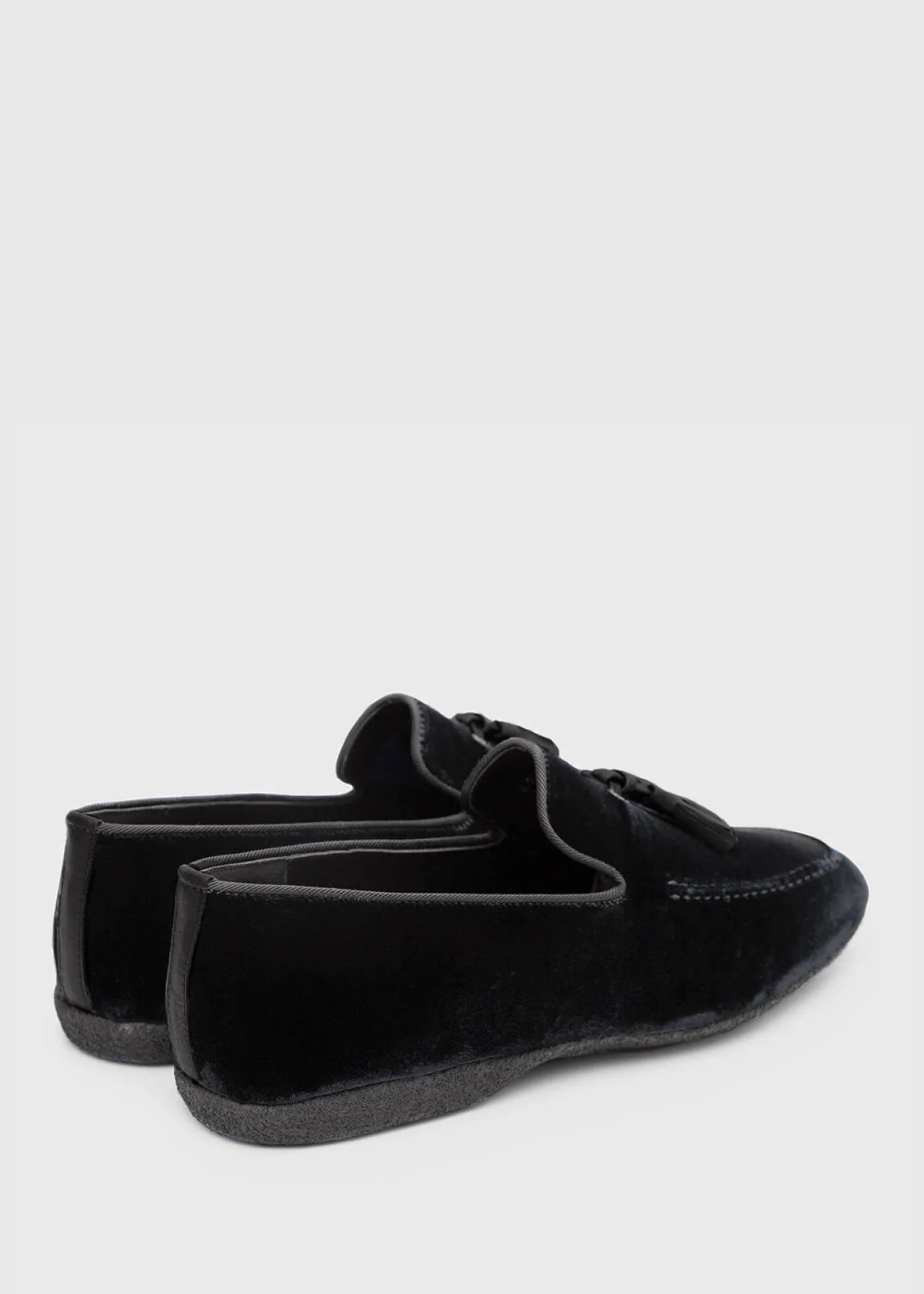 Paul Stuart Formal Shop|Slips-Ons^Hope Velvet Slip-On Black