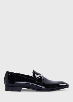 Paul Stuart Formal Shop|Evening^Horatio Patent Leather Formal Bit Loafer Black