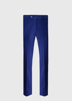 Paul Stuart Formal Shop|Dress Pants^Horizontal Cotton Corduroy Trouser Royal Blue