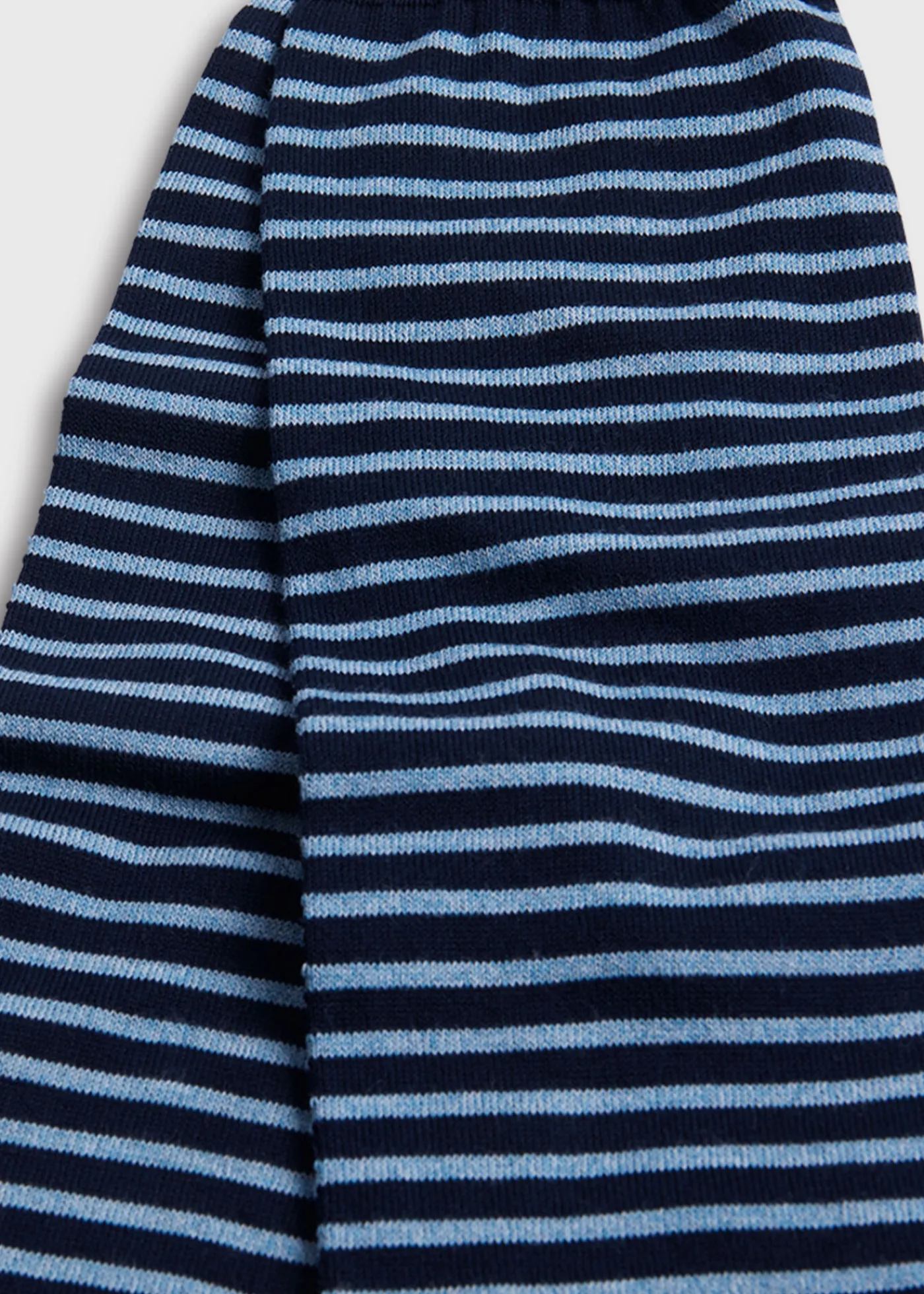 Paul Stuart Socks^Horizontal Stripe Sock Navy