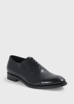 Paul Stuart Lace-Ups & Oxfords^Houston Leather Cap Toe Black