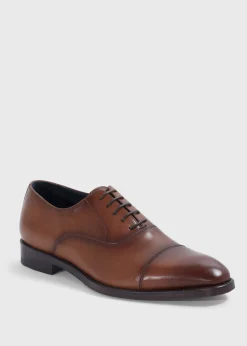 Paul Stuart Lace-Ups & Oxfords^Houston Leather Cap Toe Brown