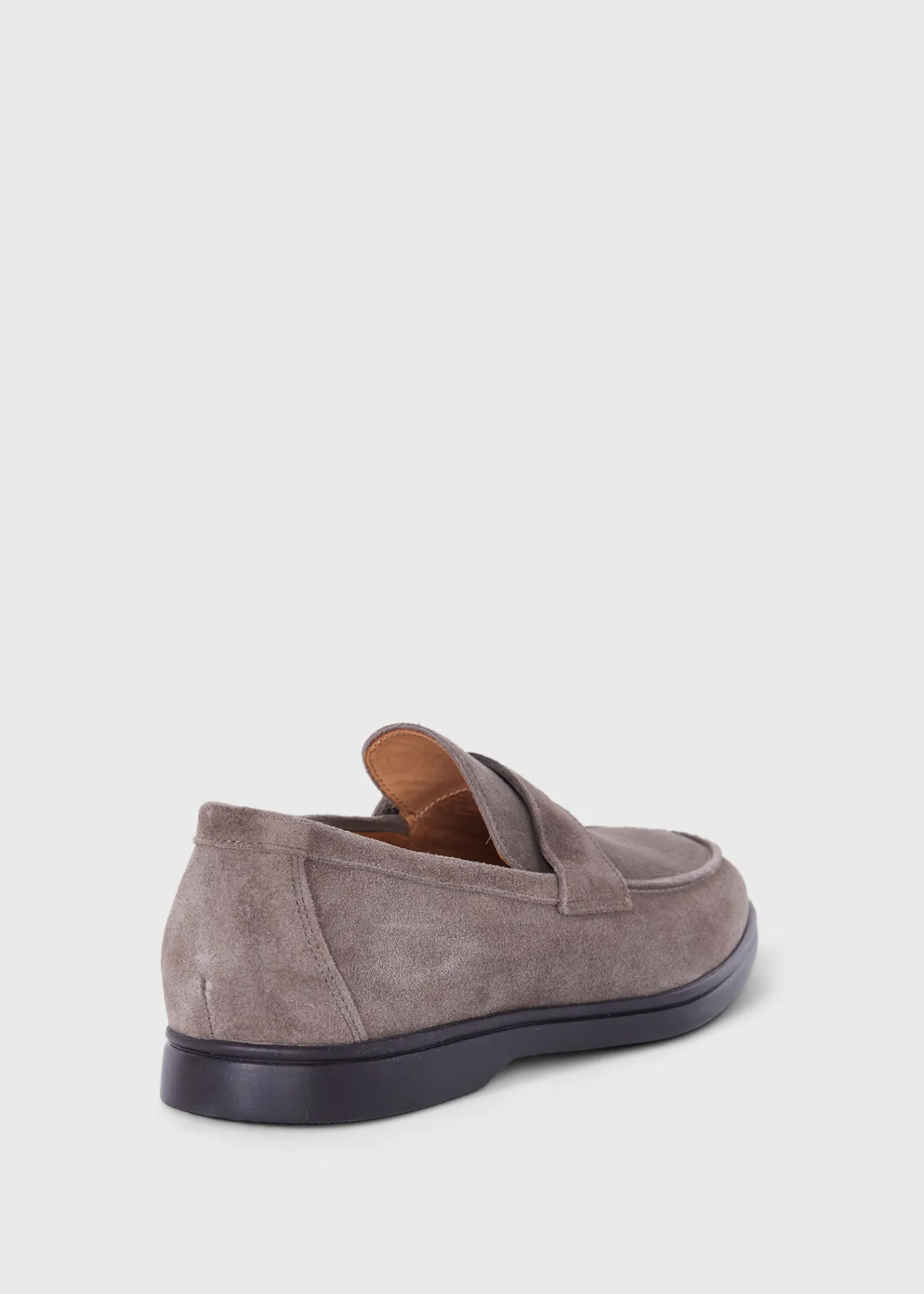 Paul Stuart Loafers^Hugo Suede Penny Loafer Cognac