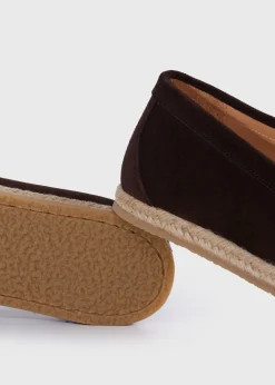 Paul Stuart Loafers^Huxley Suede Penny Loafer Brown