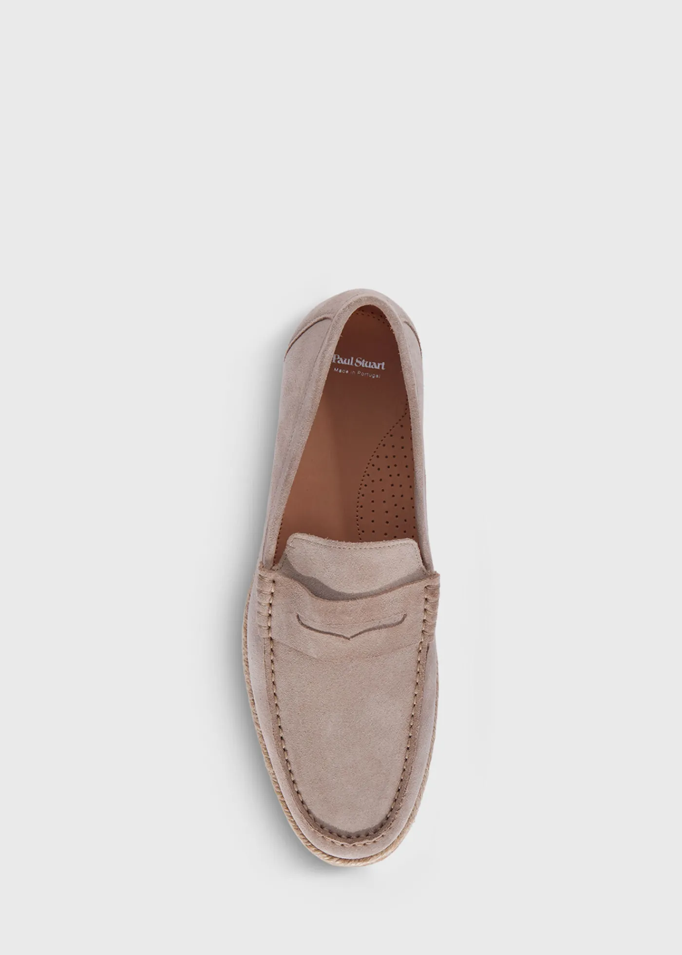 Paul Stuart Loafers^Huxley Suede Penny Loafer Tan