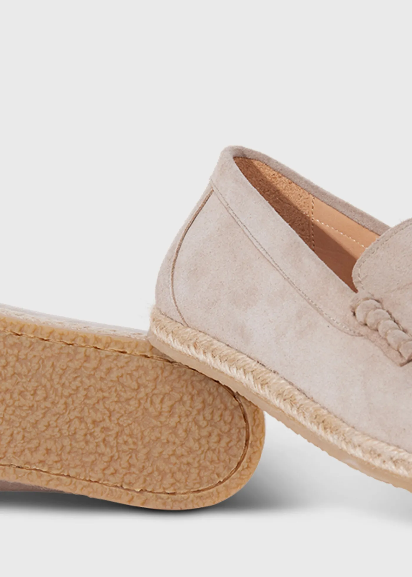 Paul Stuart Loafers^Huxley Suede Penny Loafer Tan