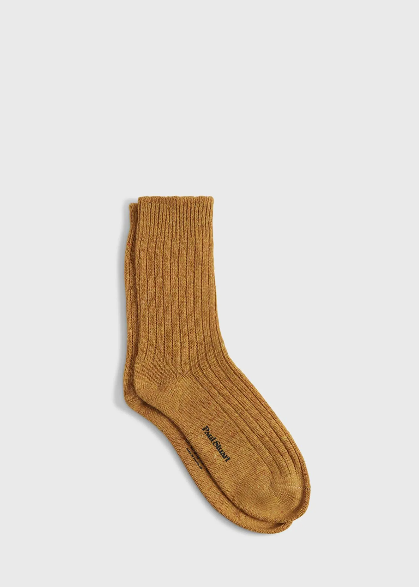 Paul Stuart Socks^Irish Donegal Boot Sock Gold